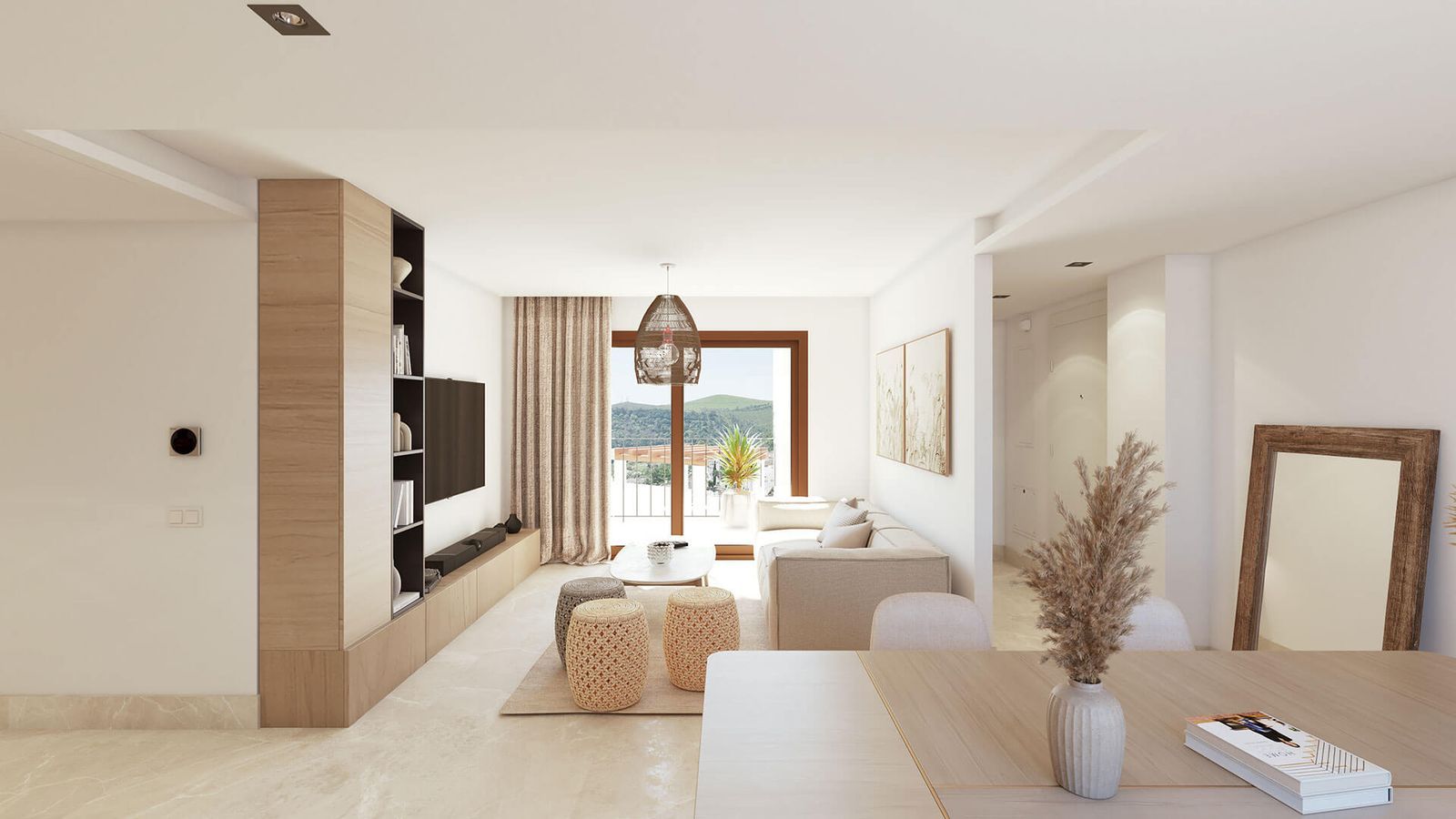 02 bright modern living room